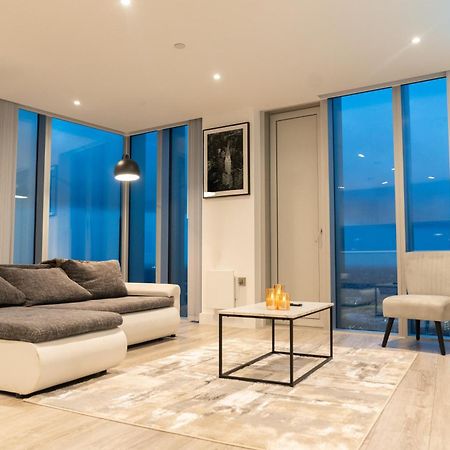 Luxury 2 Bed Penthouse With Stunning Views In Manchester City Centre Exterior photo