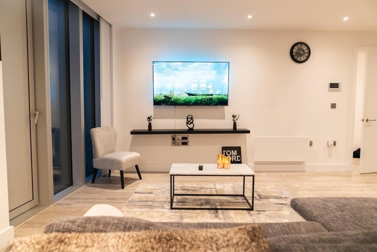 Luxury 2 Bed Penthouse With Stunning Views In Manchester City Centre Exterior photo